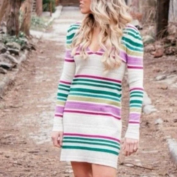 Free People Womens Gidget Sweater Dress Free People Womens Gidget Sweater Dress